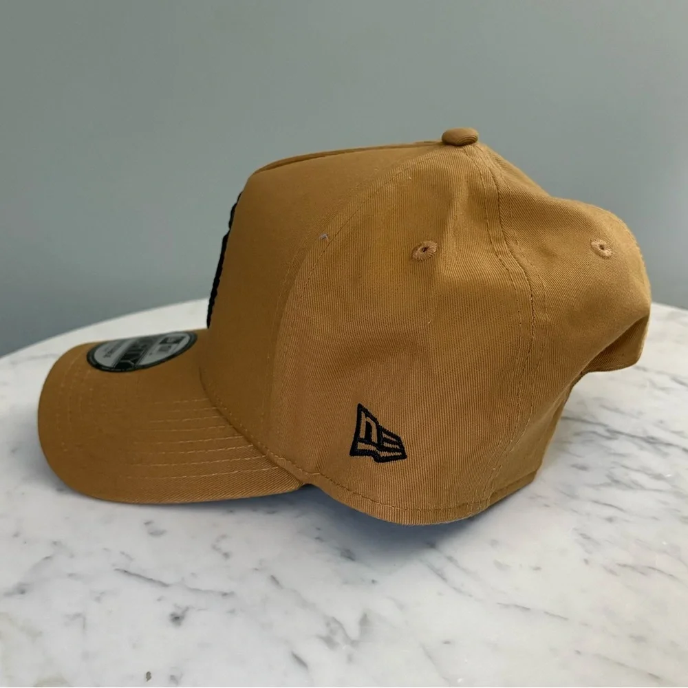 Era X Culture Kings A-Frame Snapback in Wheat/Black - Picture 3 of 7